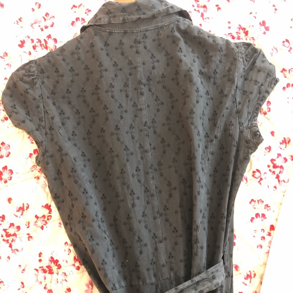 Zara Wrap Midi Eyelet Dress - Picture 7 of 7